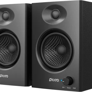 60W Bluetooth 5.3 Stereo Speakers for PC Gaming Music