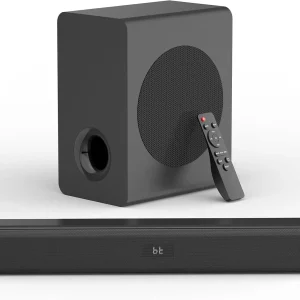 2.1ch Sound Bar with Subwoofer, Bluetooth